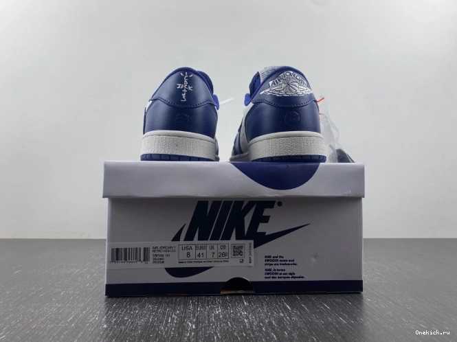 One Kick X CUSTOM TRAVIS X AIR DM7890-101 OFF-WHITE JORDAN SCOTT 1 0806